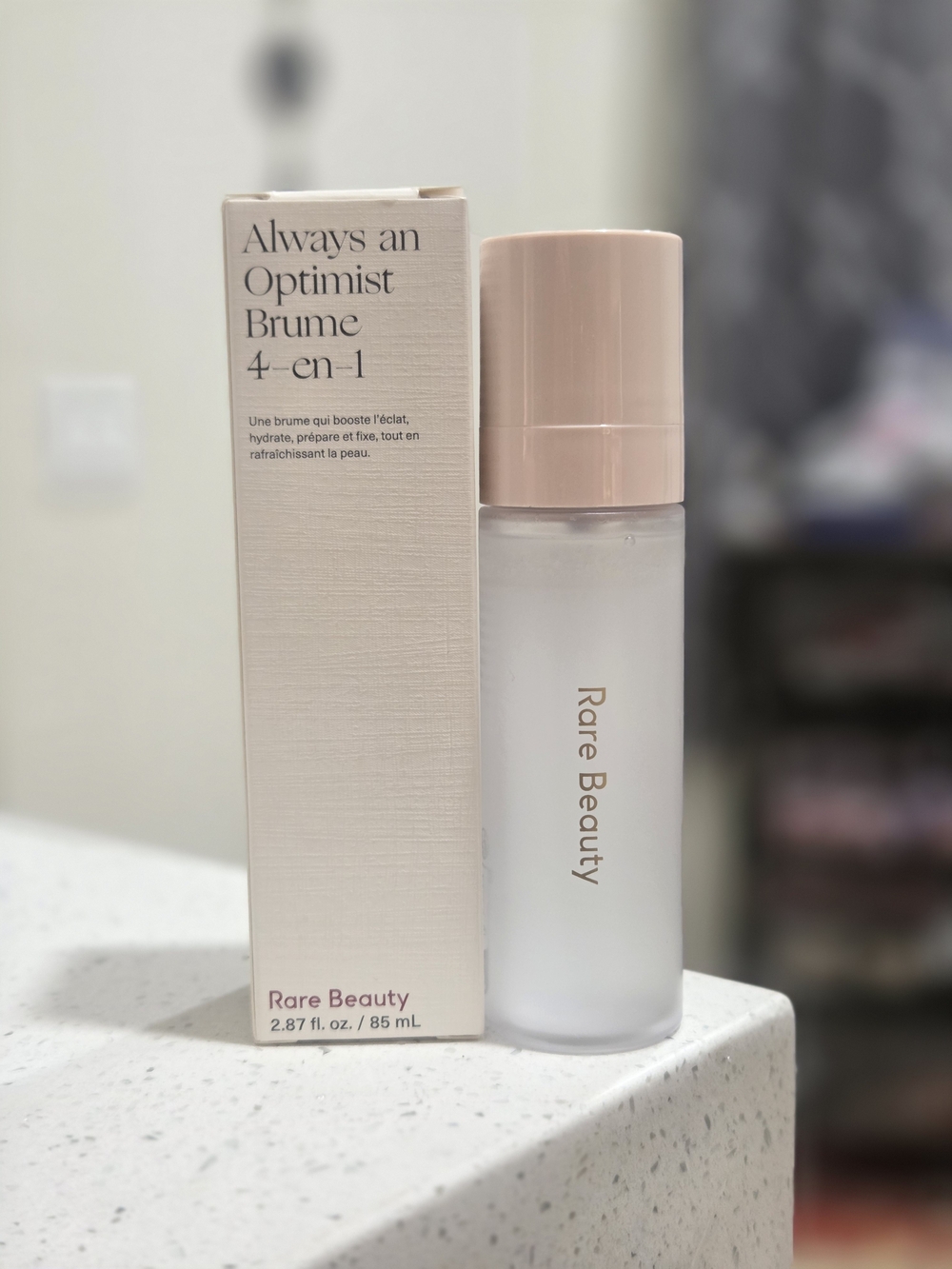Rare Beauty Always an Optimist 4-in-1 Face Mist — Soft Pink